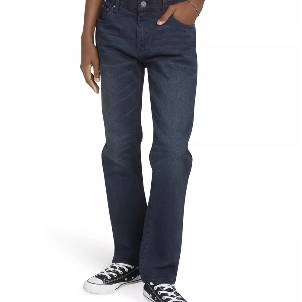 Boys 502 Taper Fit Strong Performance Jeans size 18